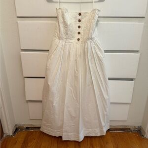 Free people Lilah strapless dress